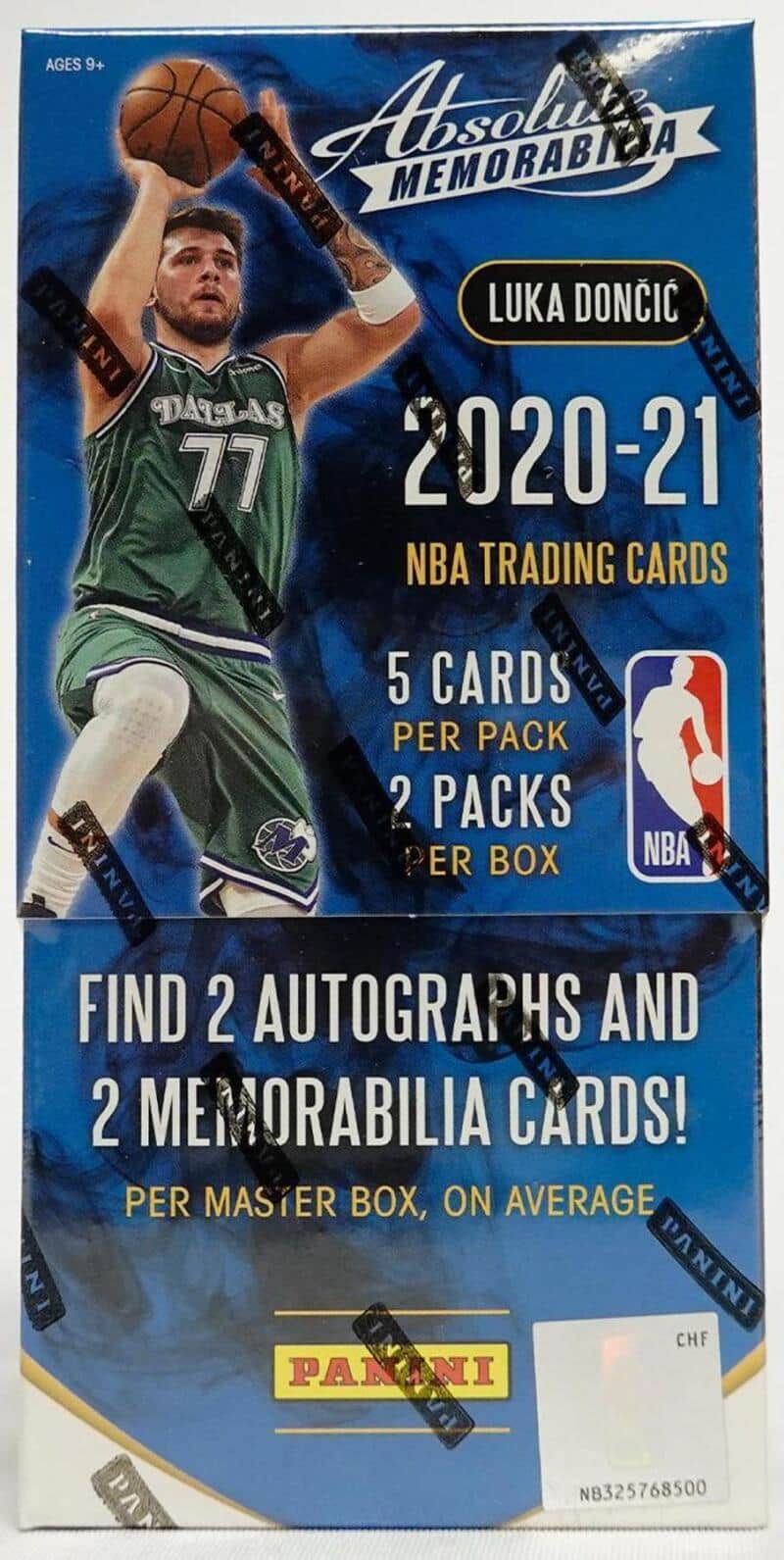 2020-21 Panini Absolute Memorabilia Basketball Hobby Box price history on PriceWatchPro
