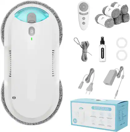 5 T T CLEANING CAN 8 Dual-sides Water Window Spray Cleaning Robot