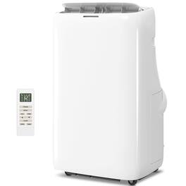 Resenkos - 14000 BTU Portable Air Conditioner, Inverter & Dual Hose AC Unit w/ Cool, Dehumidifier, Window Kit, - White