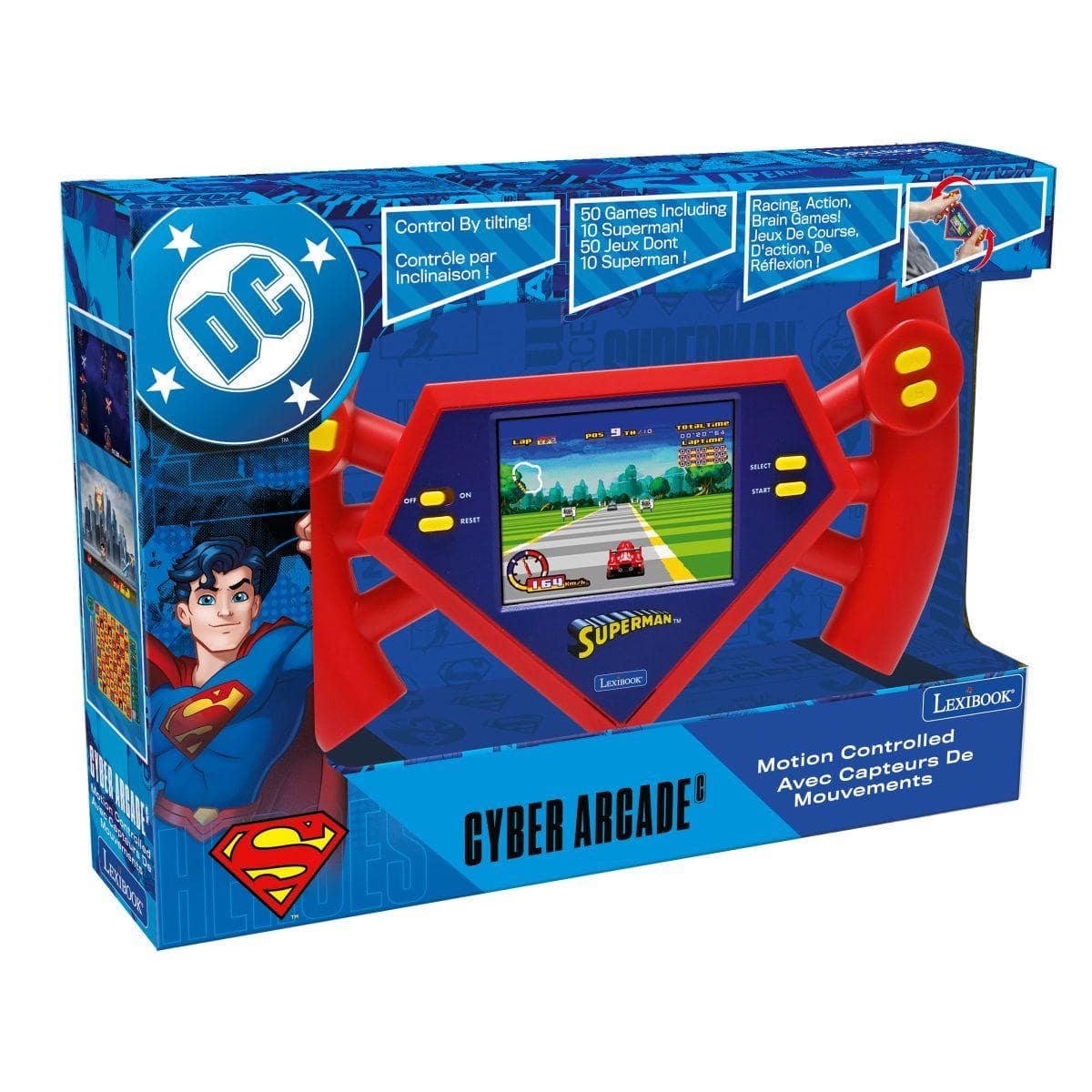 Lexibook Superman Cyber Arcade Motion Console with Gesture Control