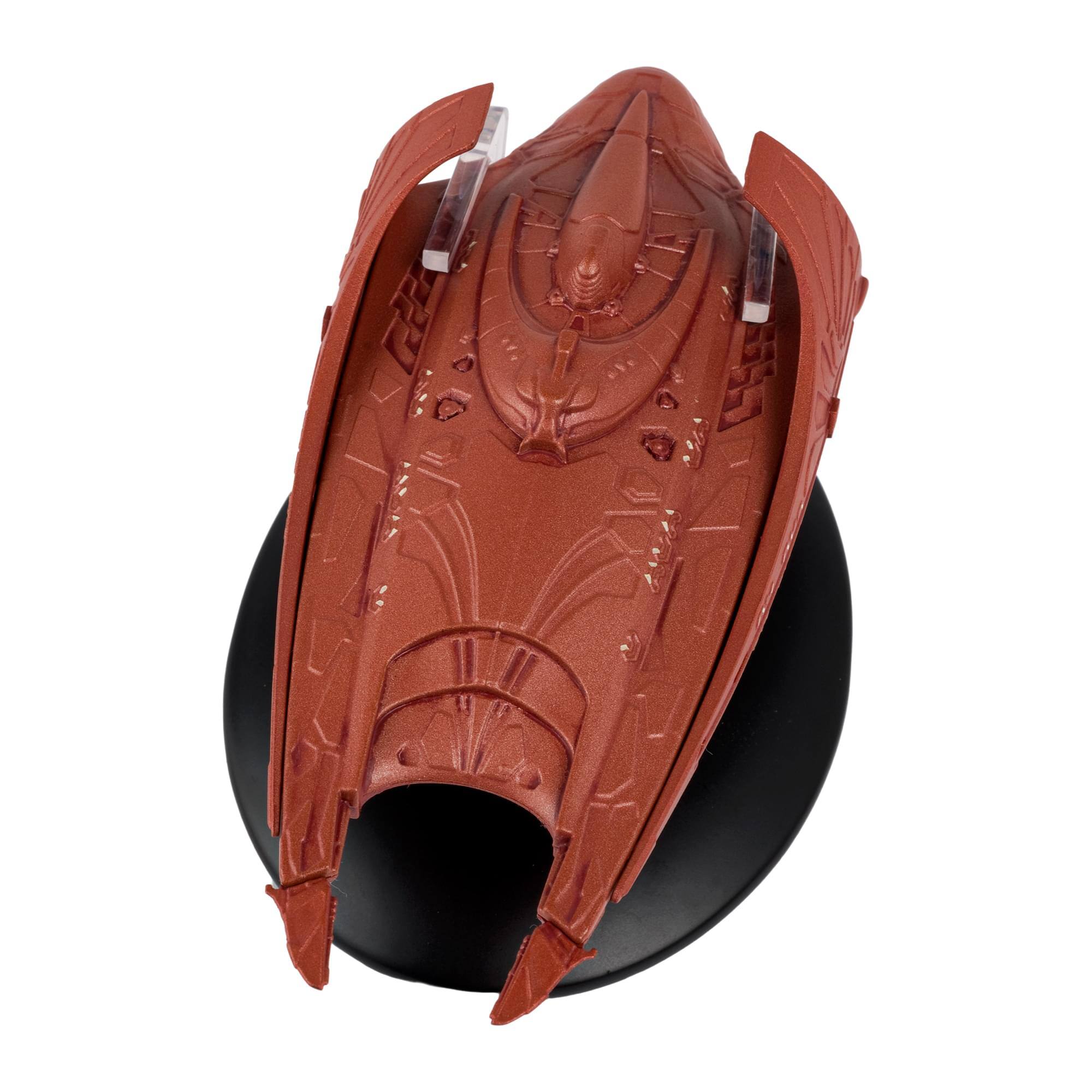 Alt View 3. Eaglemoss - Eaglemoss Star Trek Ship Replica | Vulcan Vahklas - Red.