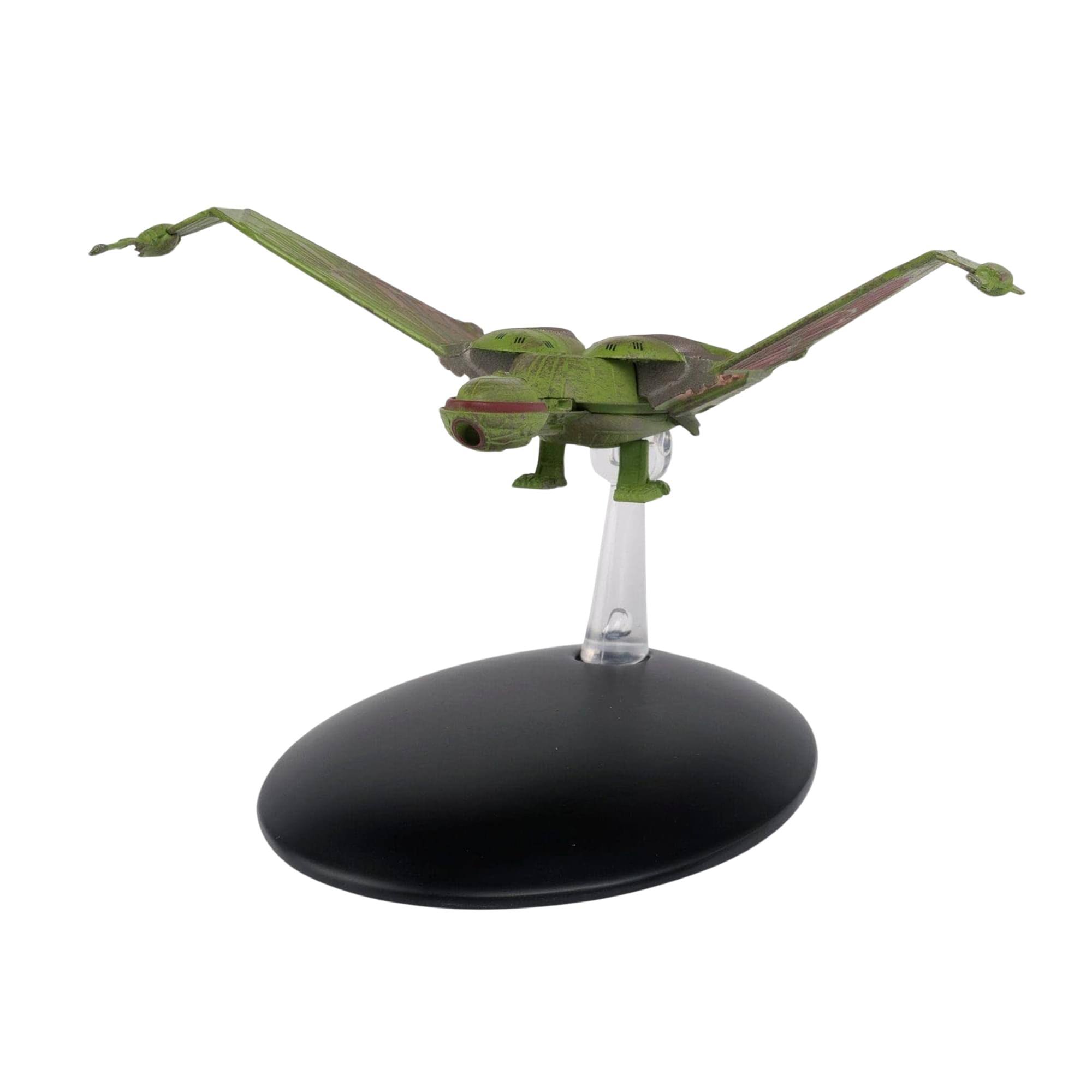 Alt View 3. Eaglemoss - Eaglemoss Star Trek Starship Replica | Klingon Bird of Prey (Landed) - Green.