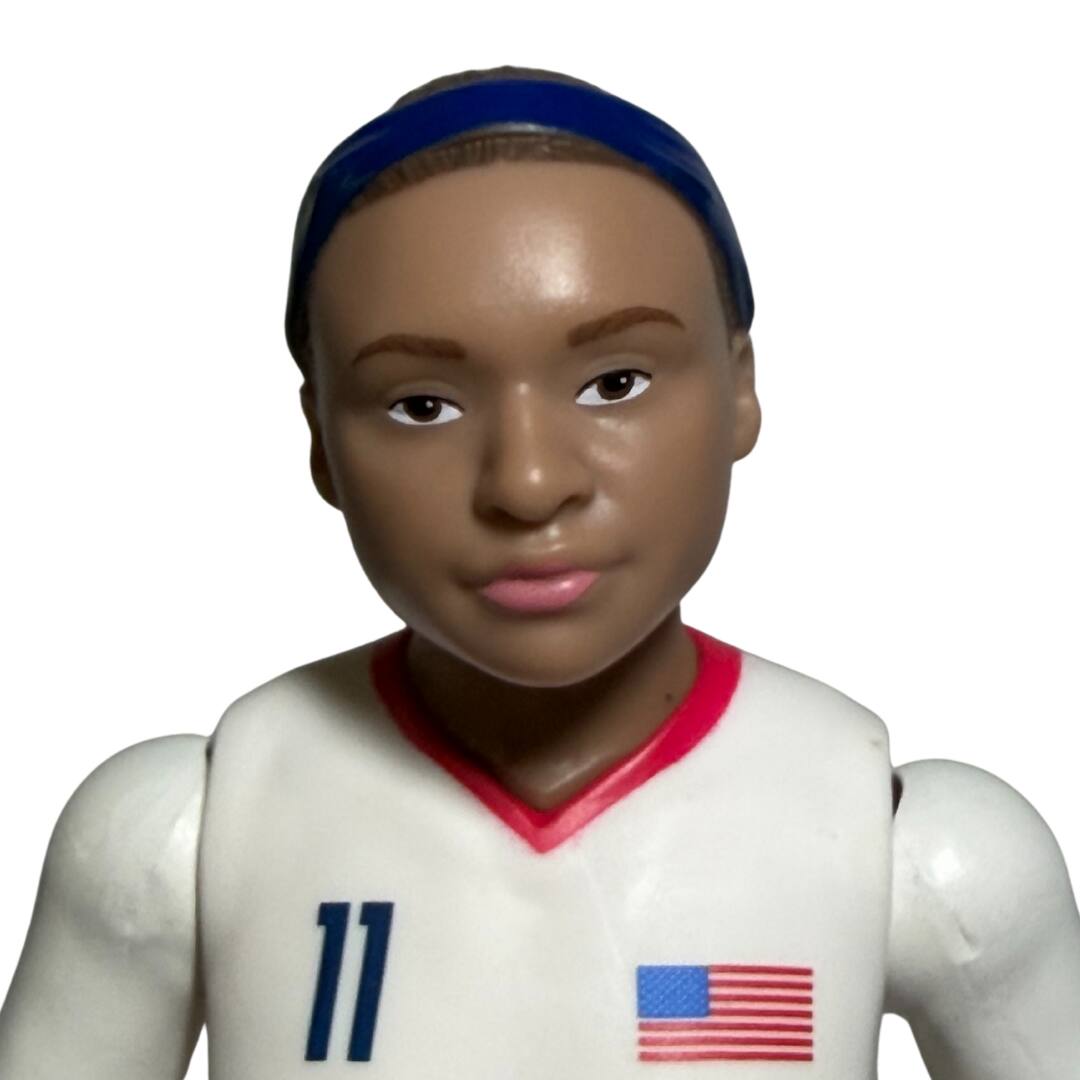 Alt View 3. Banbo Toys - Banbo Toys SOCKERS USWNT Sophia Smith 8" Collectible Soccer Action Figure.