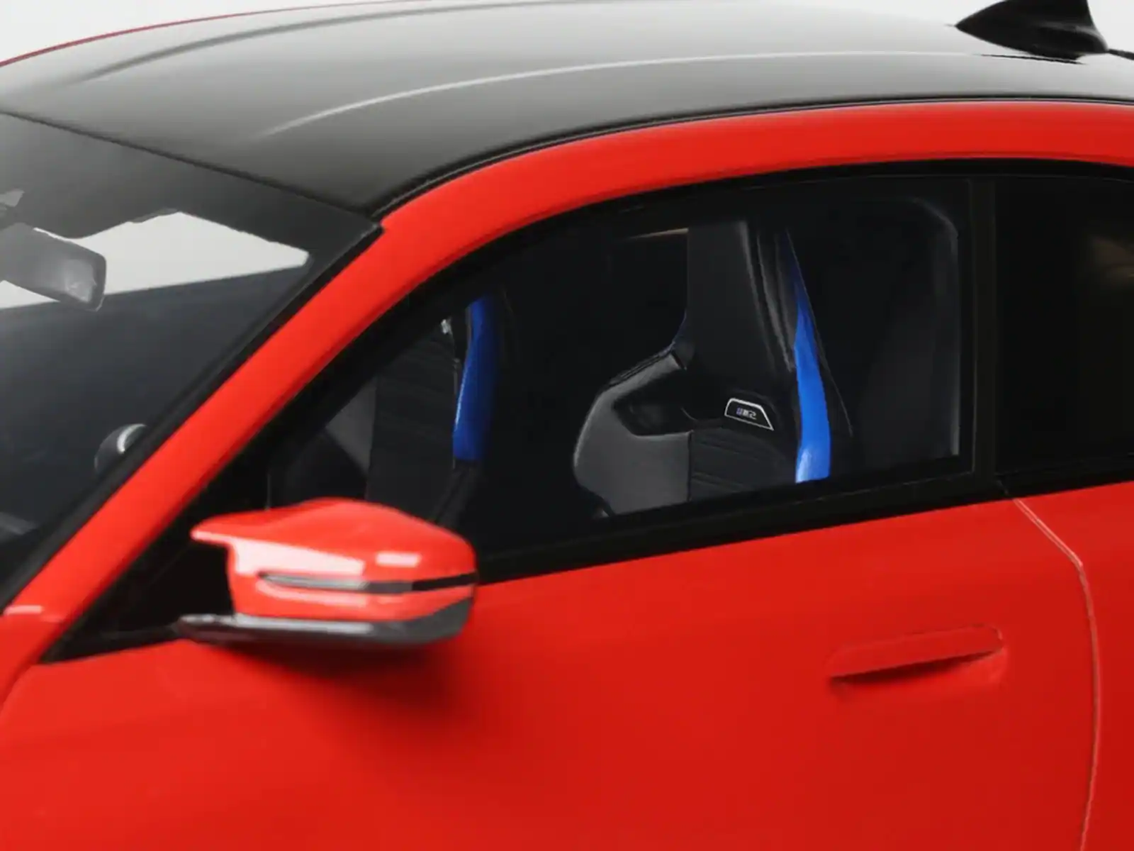 Alt View 2. GT Spirit - 2023 AC Schnitzer ACS2 Sport (BMW M2) Toronto Red with Black Top 1/18 Model Car by GT Spirit.