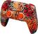 Angle. Custom Controllerzz - Custom Wireless Controller for PS5 - Solar Flare & Red Chrome Inserts.