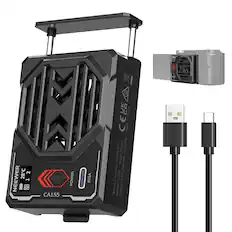 Name:
Model: CA155
Battery: 3.7V 2500mAh
Cooling Fan: 5V/2A
Input: 5V/2A
Made in China
CE
CA155 POWER 5V2A