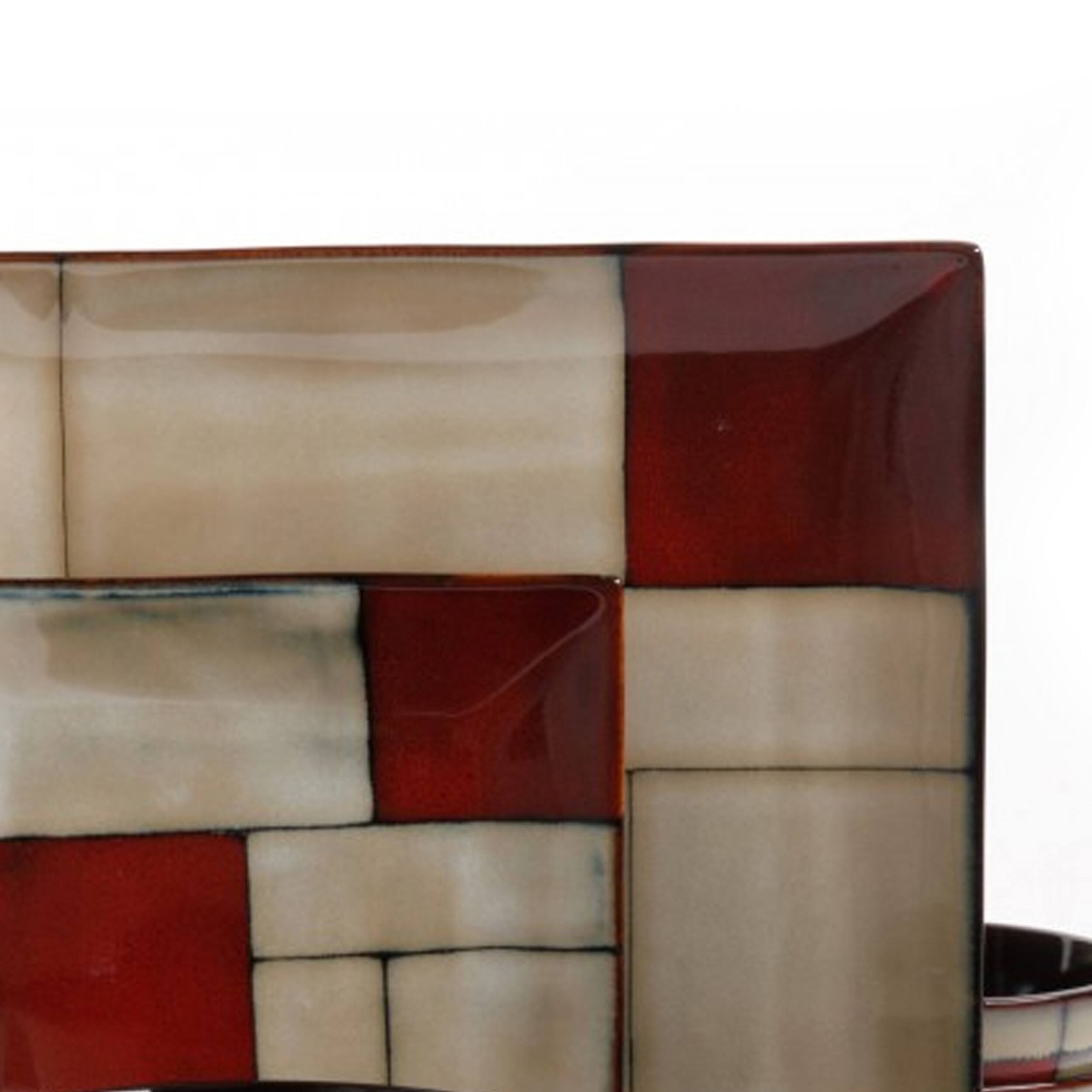 Alt View 2. Gibson - Gibson Elite Azeal 16 Piece Double Bowl Dinnerware Set in Taupe - Taupe.