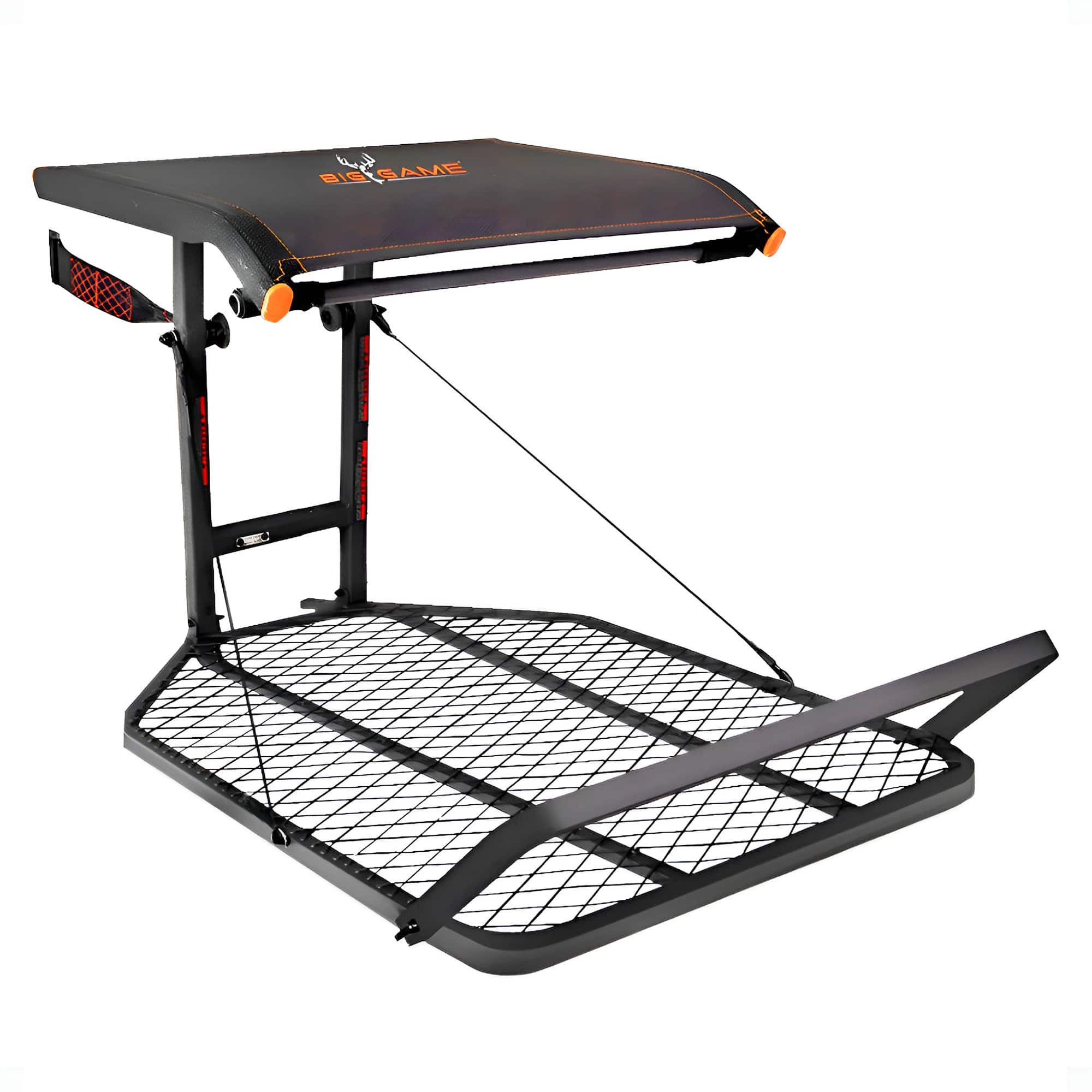 Big Game Treestands - Big Game Captain XC Steel Hang-On Treestand w/14 x 8 in. Flip-Back Seat - Black price history on PriceWatchPro