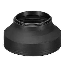 Unique Bargains - 58mm Rubber Collapsible Lens Hood Anti-Reflection for Nikon/Fuji/Pentax/Leica - Black