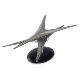 Eaglemoss - Battlestar Galactica Ship Replica | Modern Basestar (Blood and Chrome) - Gray