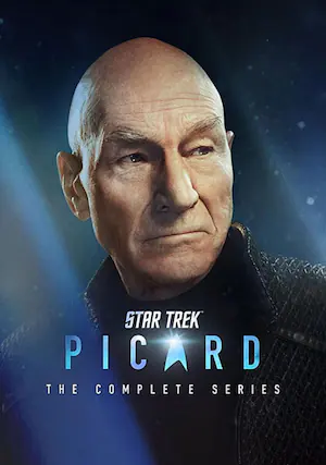 Front. Star Trek - Picard: The Complete Series - DVD.