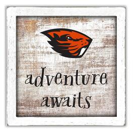 Fan Creations - Oregon State Beavers 14'' x 13'' Adventure Awaits Money Box - Multicolor