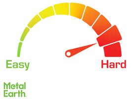 Easy Metal Earth. Hard