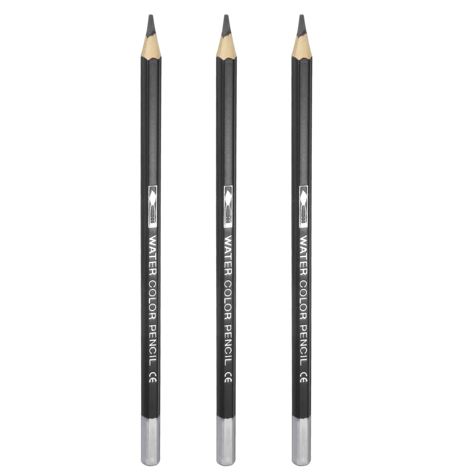 Unique Bargains - Watercolor Pencils, Color Pencil Set for Adult Coloring, Blending, 3pcs - Black price history on PriceWatchPro