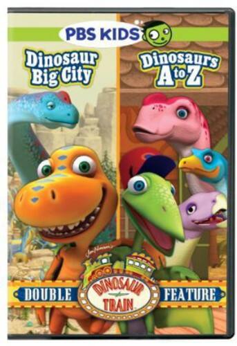 Front. Dinosaur Train: Big City /  Dinosaurs a to Z (Double Feature)   - DVD.