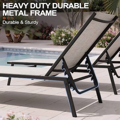 HEAVY DUTY DURABLE METAL FRAME  
Durable & Sturdy
