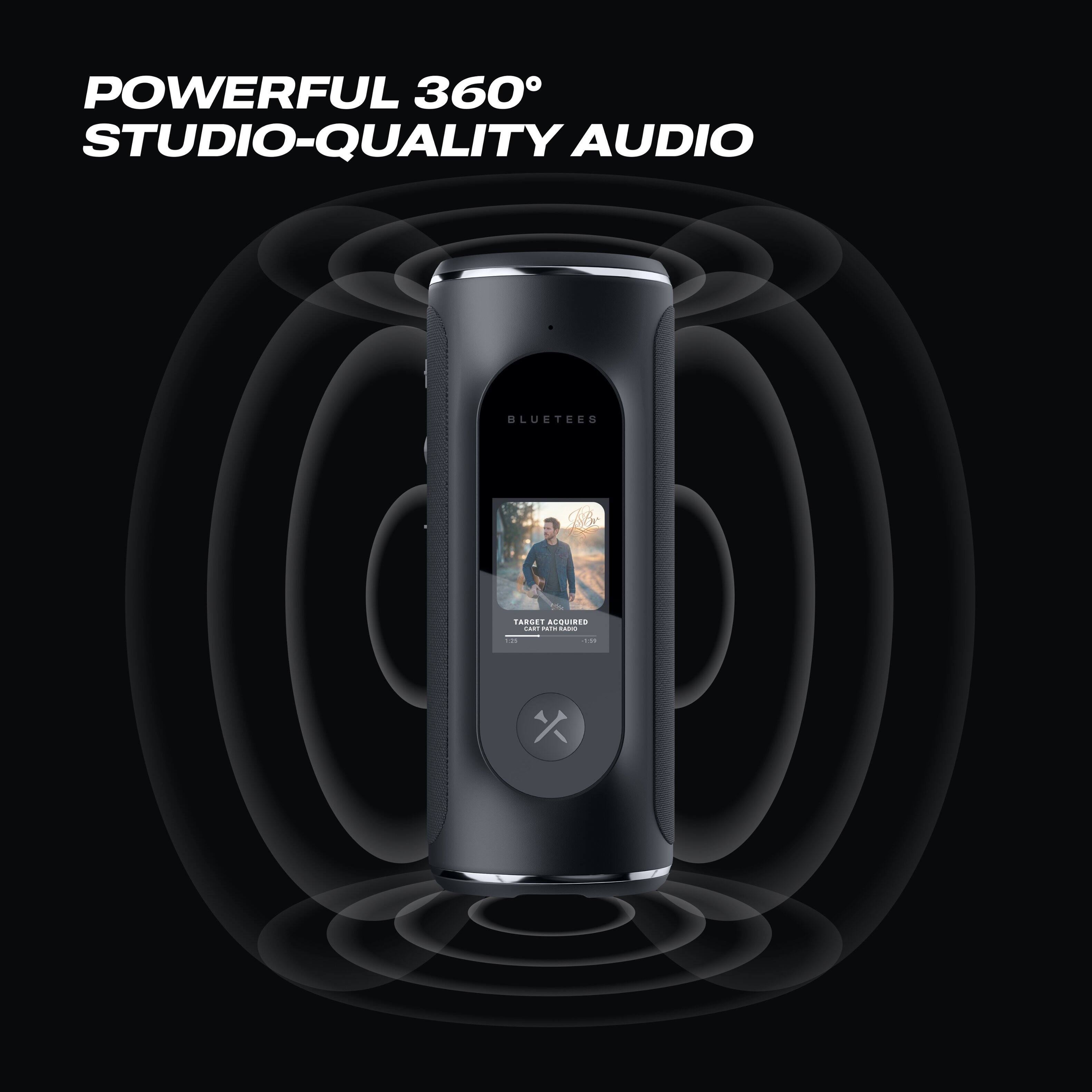 POWERFUL 360° STUDIO-QUALITY AUDIO