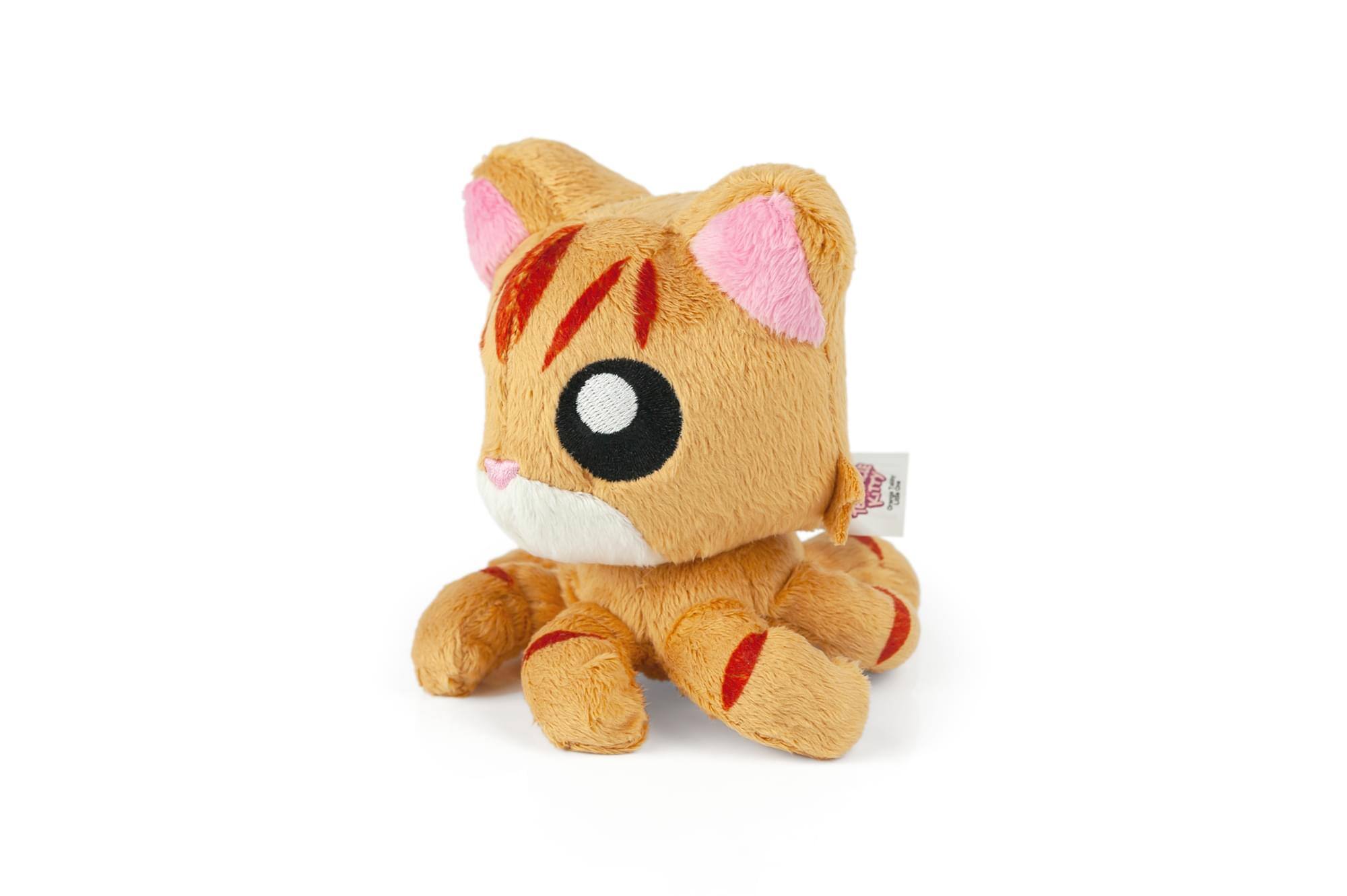 Alt View 1. Tentacle Kitty - Tentacle Kitty Little Ones 4 Inch Plush | Orange Tabby - Orange.