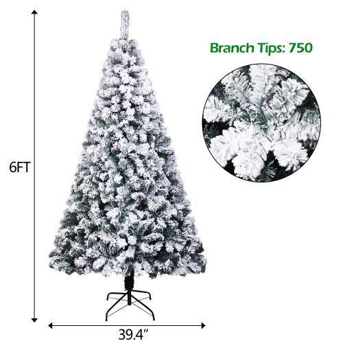 Branch Tips: 750  
6FT  
39.4"