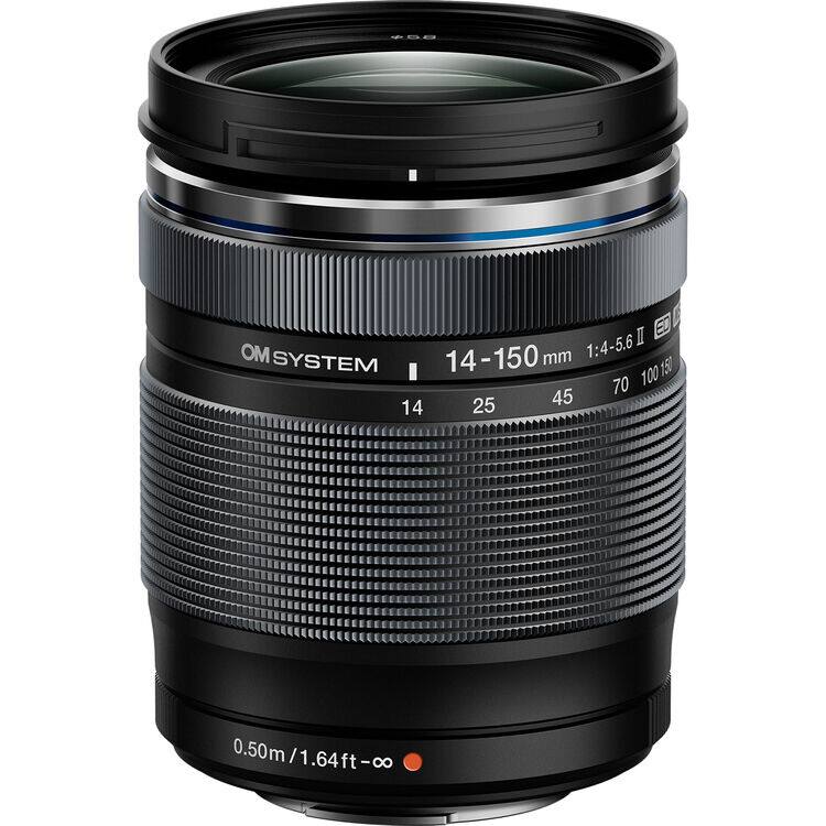 40G 1:4-5.6 II OM SYSTEM 14-150 mm 100 150 70 25 45 14 0.50m/1.64ft-∞