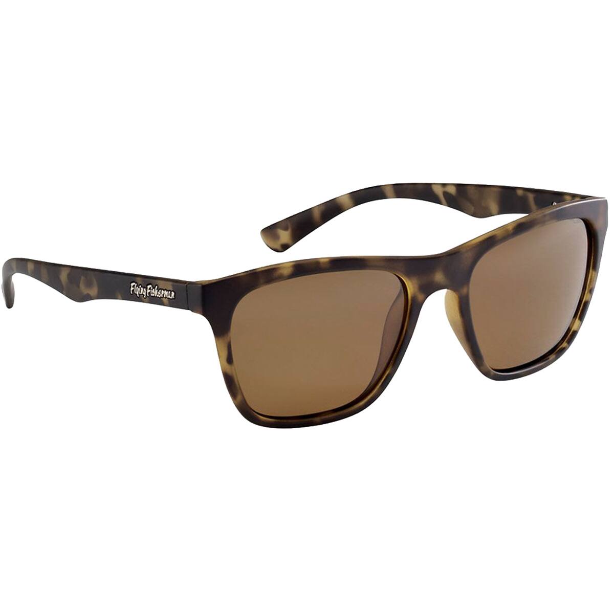 Photos - Sunglasses Fisherman Flying  - Fowey Polarized  - Tortoise/Amber 7837 