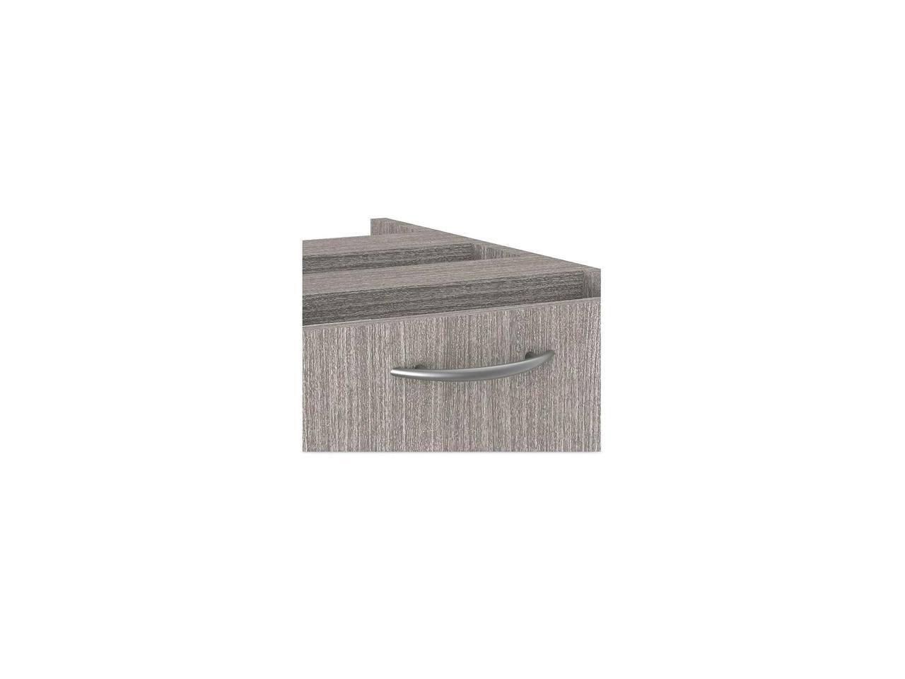 Alt View 3. Alera - Alera Valencia Full Pedestal File Drawers 2 Legal/Letter-Size 15.63" x 20.5" x 28.5" Gray VA542822GY.