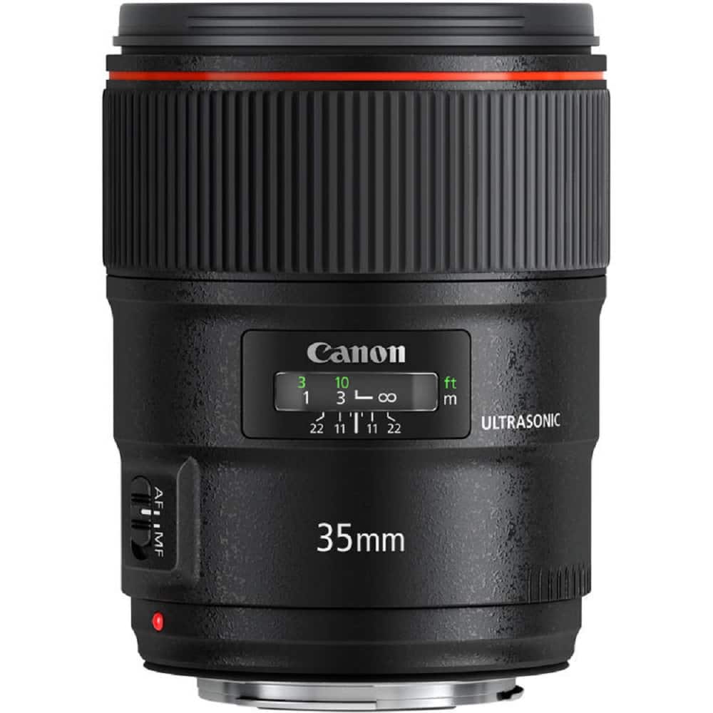 【美品】Canon EF35mm F2 IS USM Canon EF 35mm f/1.4L II USM Lens 9523B002 CN35F14LIIUSMGBBUSA