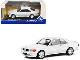 1990 Mercedes-Benz 560 SEC AMG WideBody Classic 1/43 Diecast Model Car by Solido - White