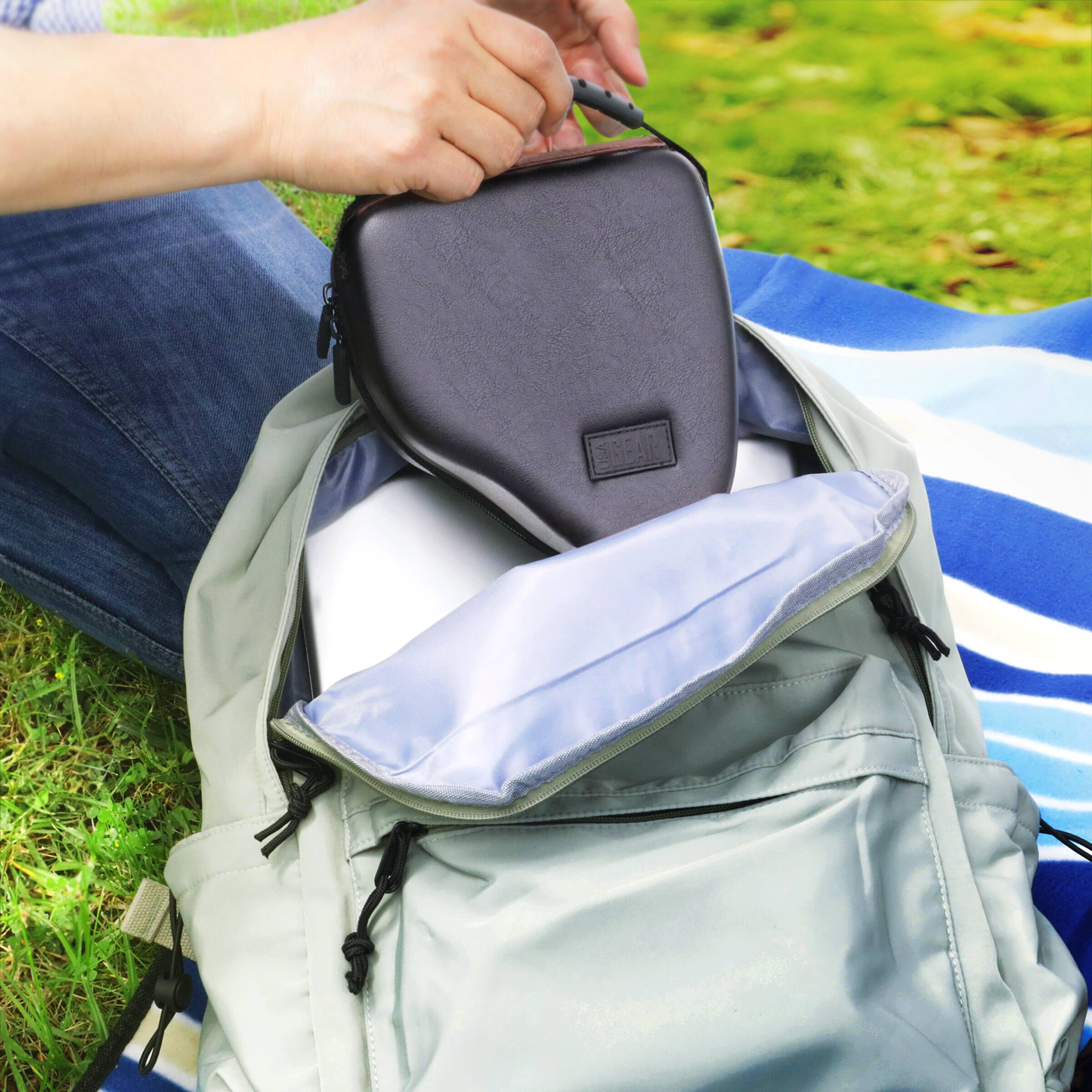 Alt View 7. USA Gear - Quick Access DSLR Hard Shell Camera Case w/ Accessory Storage & Padded Interior.