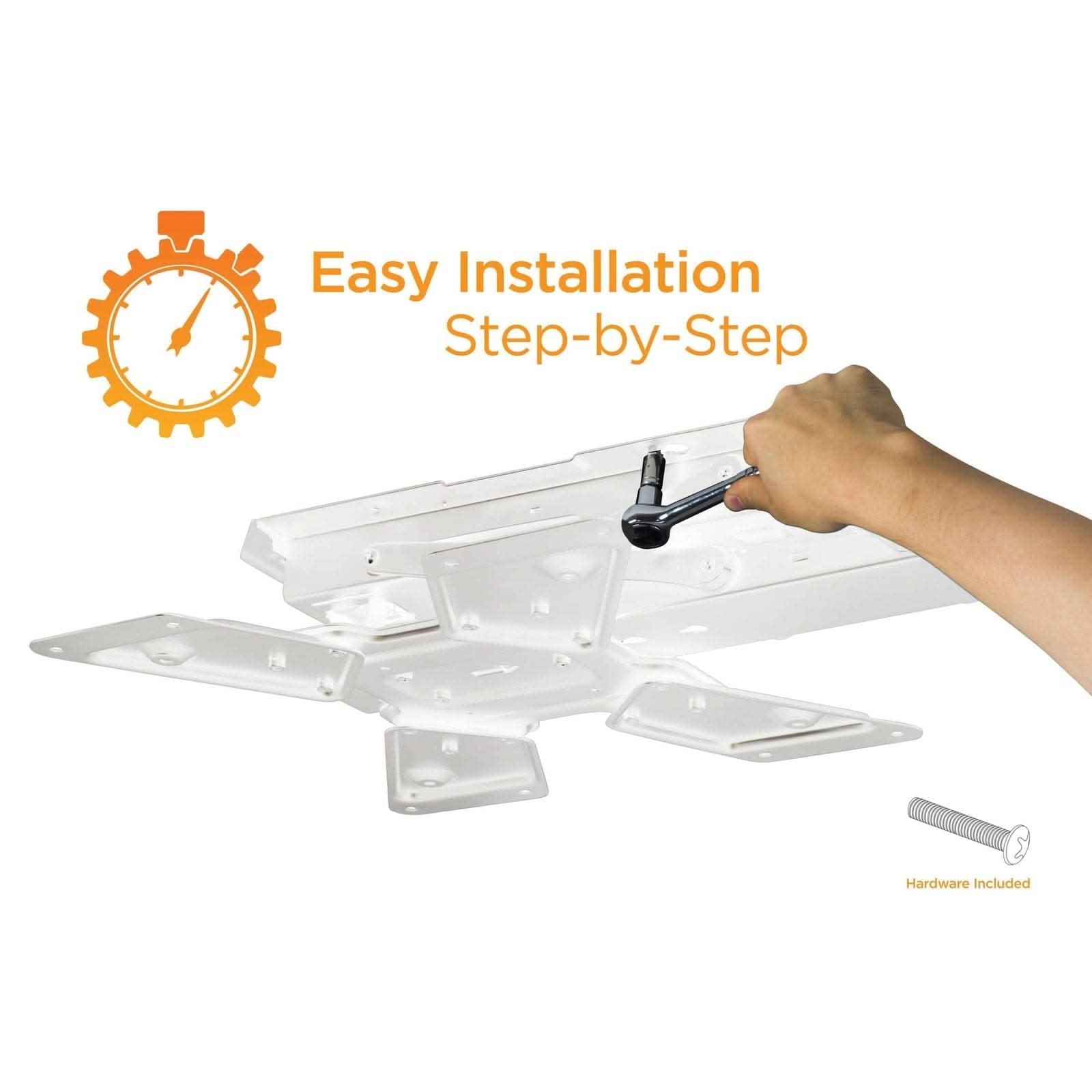 Easy Installation Step-by-Step  
Hardware Included