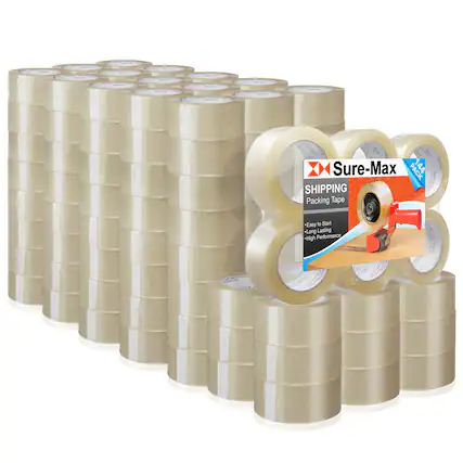 Sure-Max PACK 144
SHIPPING Packing Tape
- Easy to Start
- Long Lasting
- High Performance