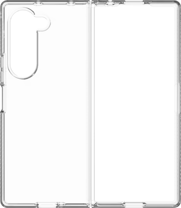 Front. ZAGG - Zagg Bridgetown Clear Case - Samsung Galaxy Z Fold6 - Clear.