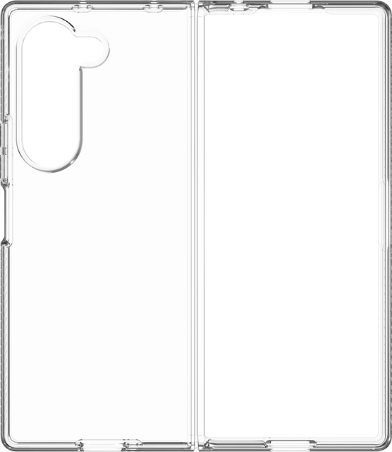 ZAGG - Refurbished Excellent - Bridgetown Case - Samsung Galaxy Z Fold6 - Clear