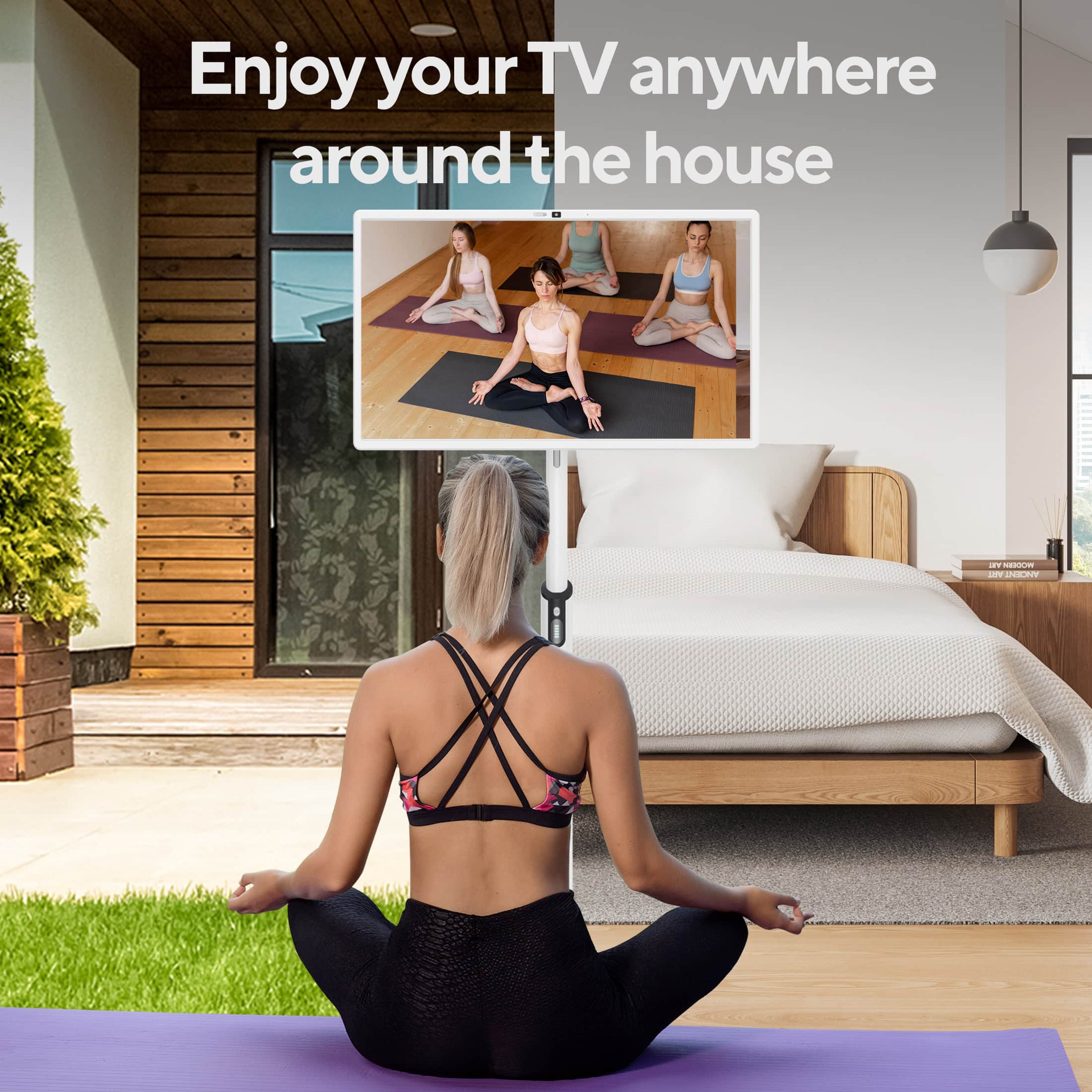 Enjoy your TV anywhere around the house.
