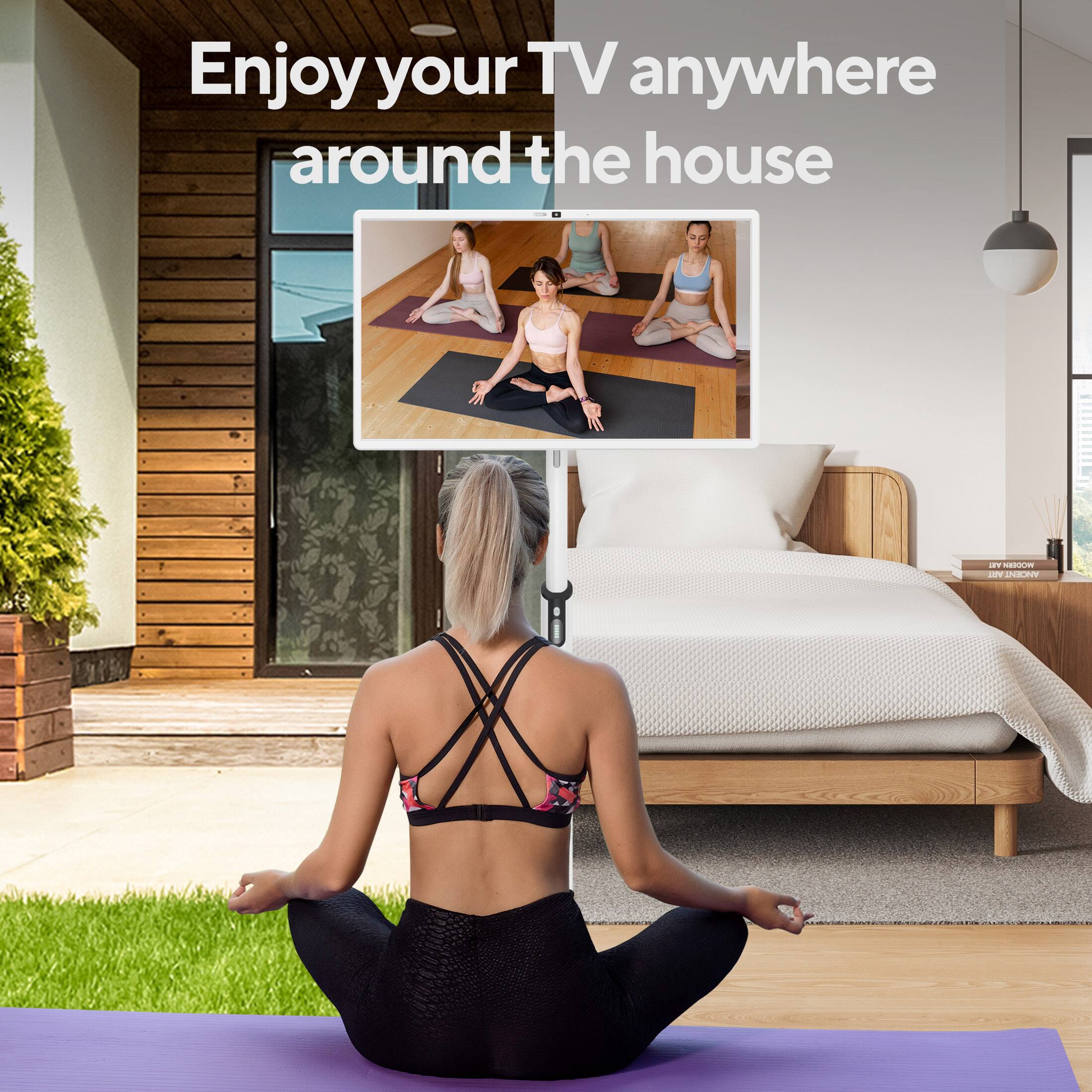 Enjoy your TV anywhere around the house.