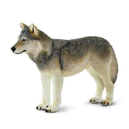 Safari Ltd. - Gray Wolf Toy Figurine
