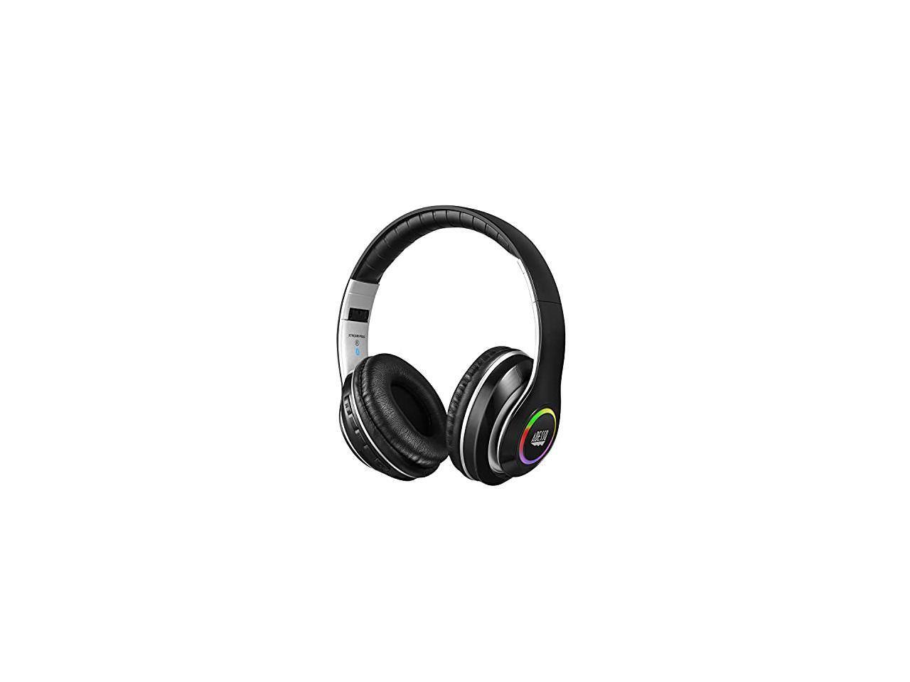 Alt View 9. Adesso - Xtream P500 - Bluetooth stereo headphone with built in microphone - 5.0 Bluetooth - 3.5mm jack - 200mAh rechargeable - Black.