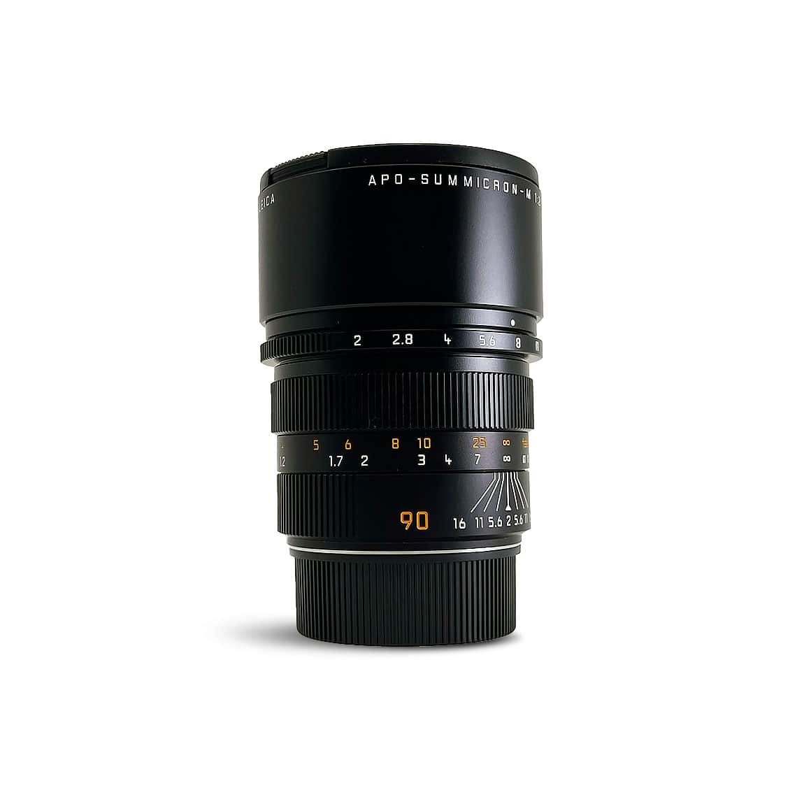 Leica - 90mm f/2.0 Apo Summicron M Aspherical Manual Focus Lens (11884) - Black
