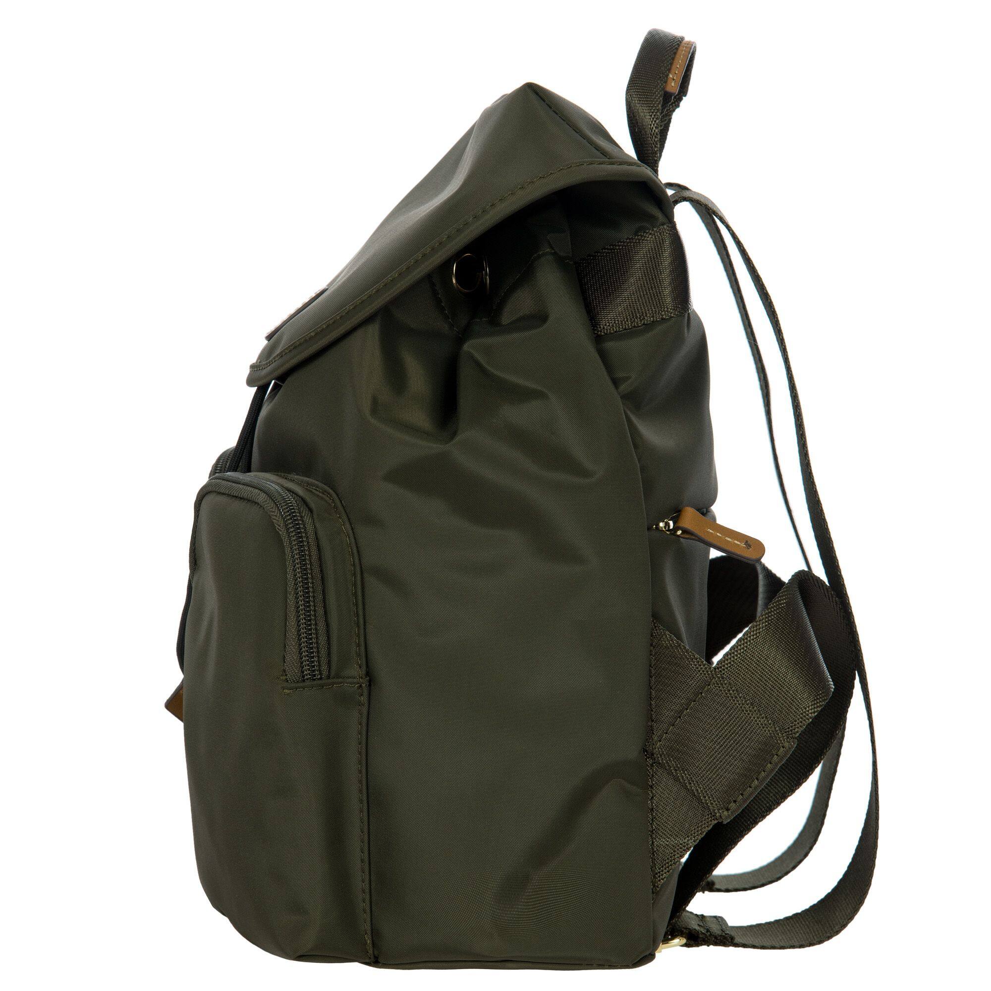 Back. Bric's - X-travel City Backpack Piccolo, Olive - Olive.
