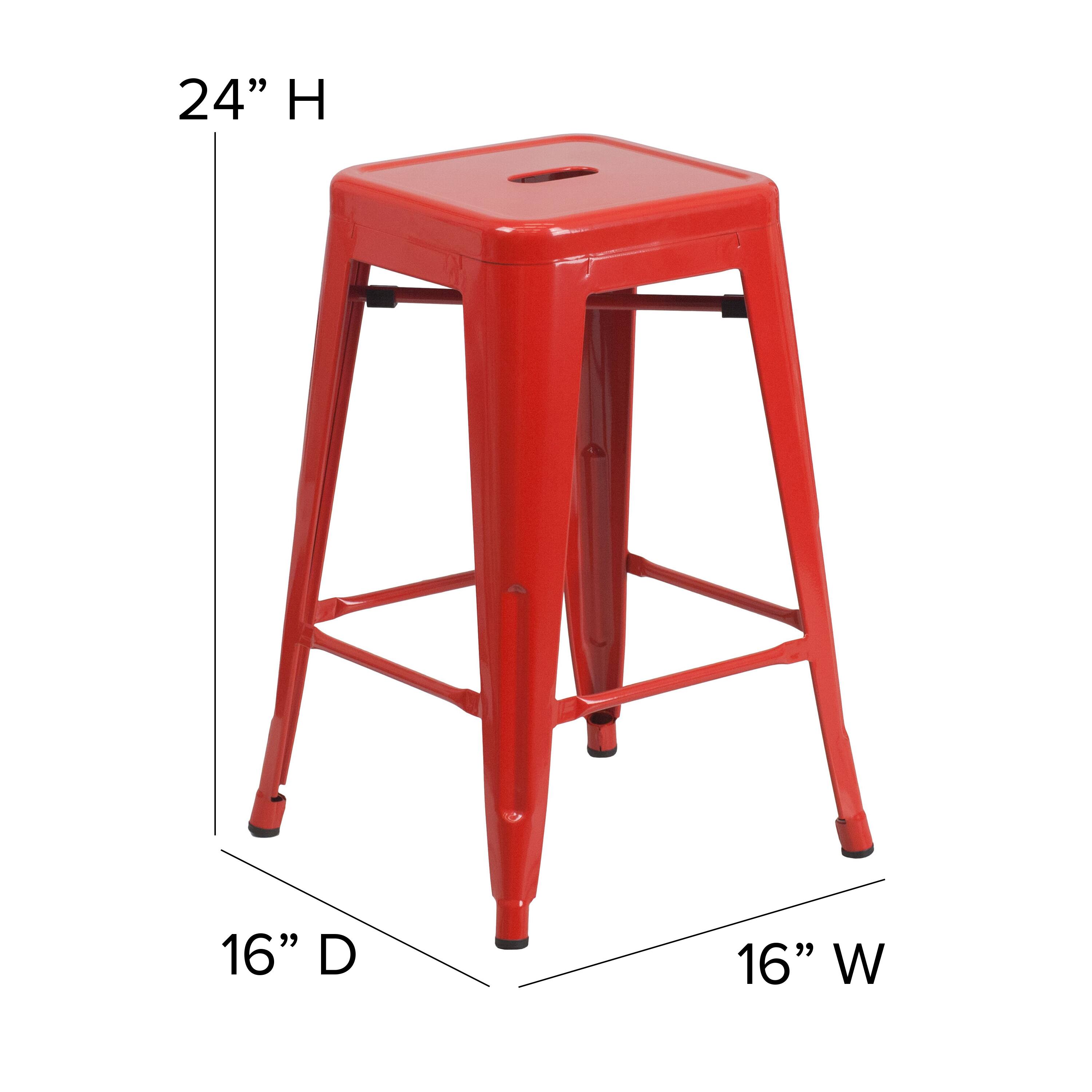 24" H 16" D 16" W