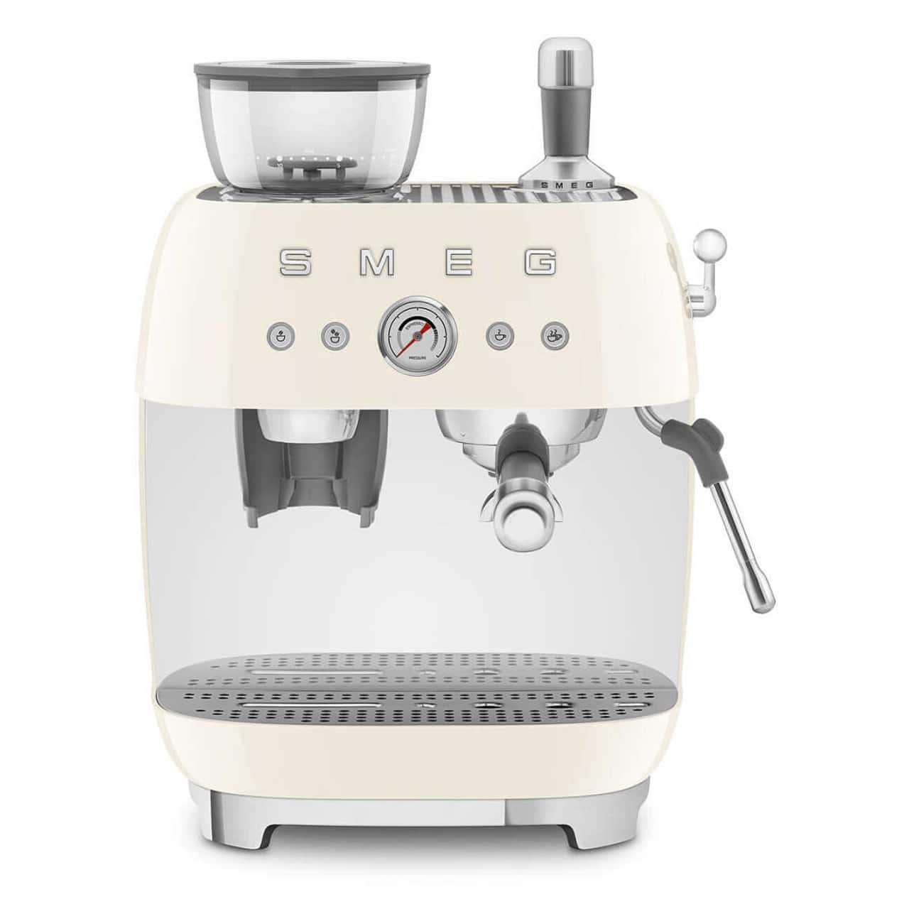 SMEG - EGF03 Semi Automatic Espresso Machine - Cream