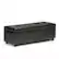 Front. Simpli Home - Hamilton Storage Ottoman - Coffee Brown.
