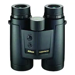 Nikon - LASERFORCE RANGEFINDER Binocular - Black