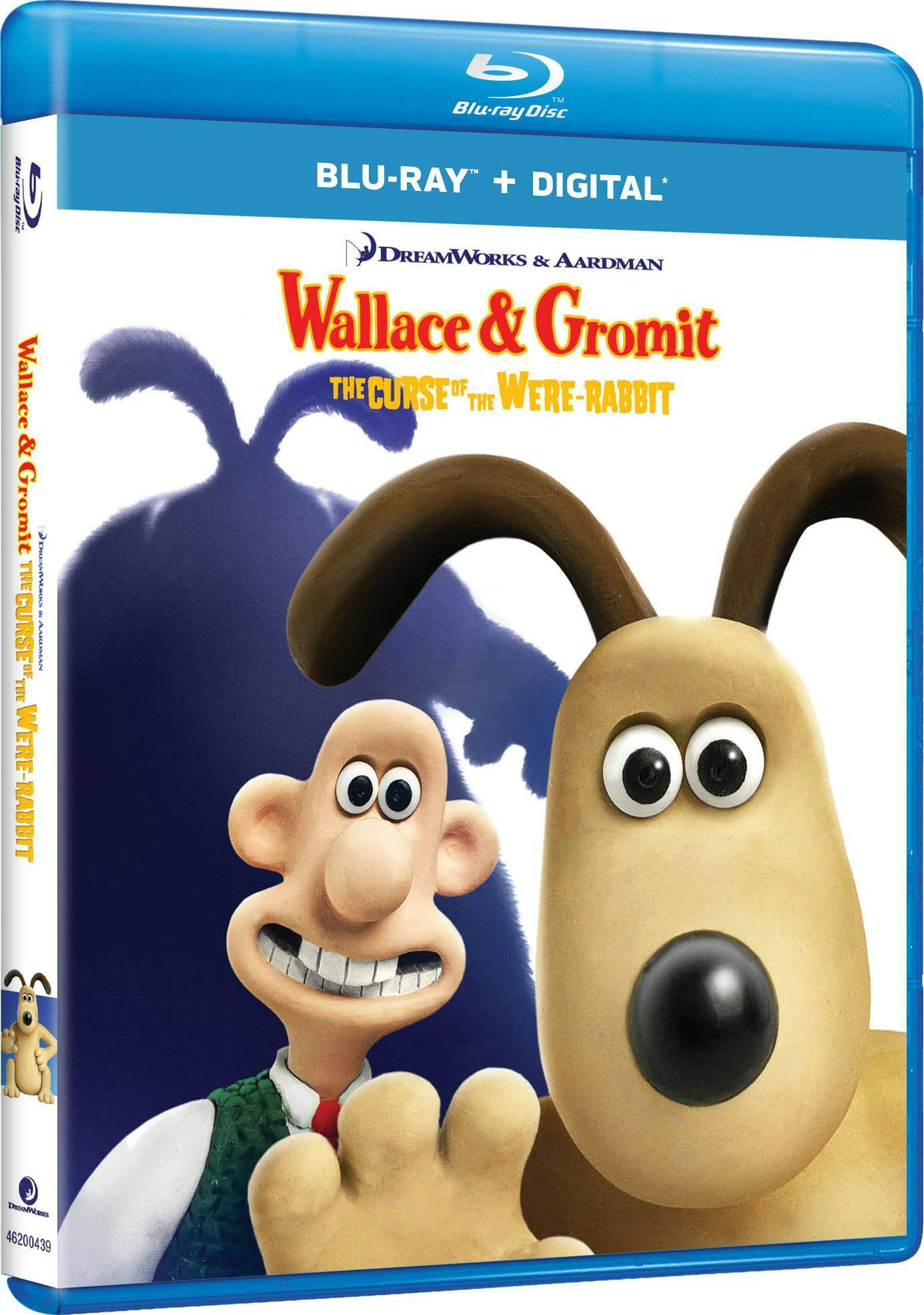 Angle. Wallace and Gromit: The Curse of the Were-rabbit (Blu-ray + Digital Copy) [Blu-ray].
