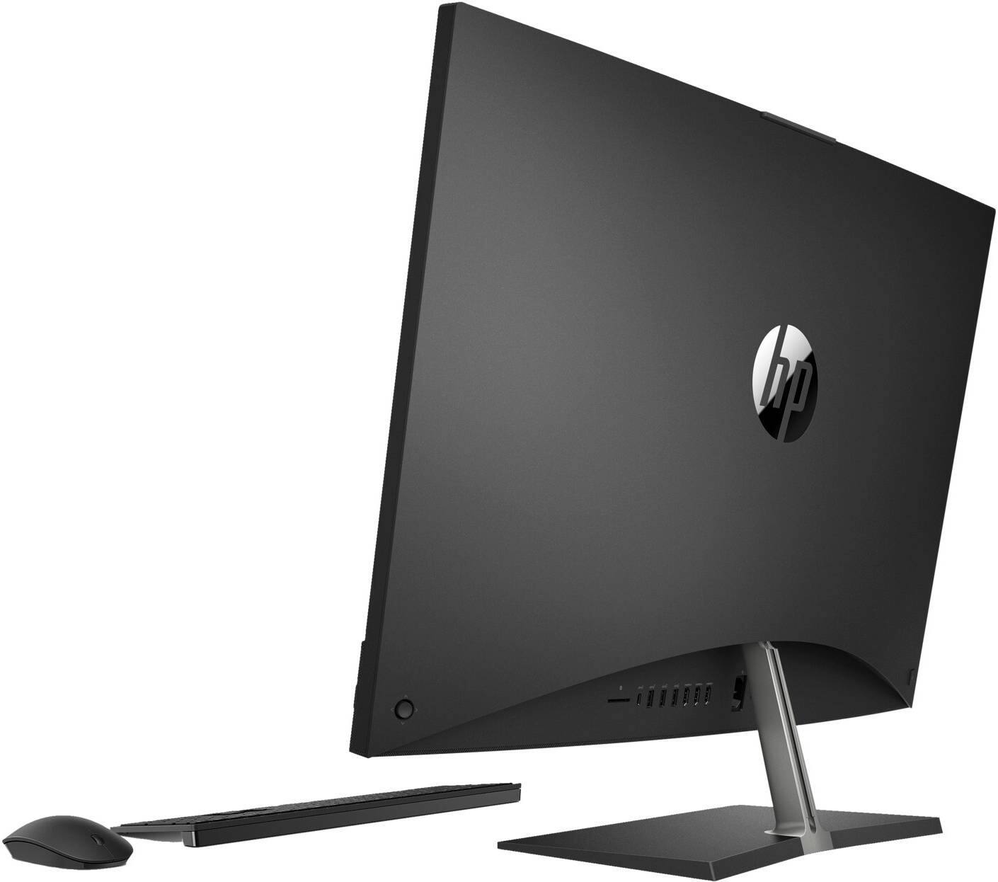 Alt View 3. HP - Pavilion 32-B1000 31.5" QHD Intel i7-13700T 32GB DDR4 1TB SSD Intel UHD Graphics 770 Windows 11 Home All-in-One Desktop - Black.