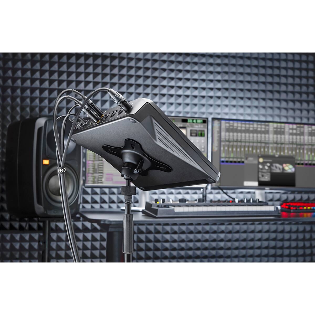 Alt View 3. RODE - Rode VESA Mounting System for RODECaster Pro II and RODECaster Duo.