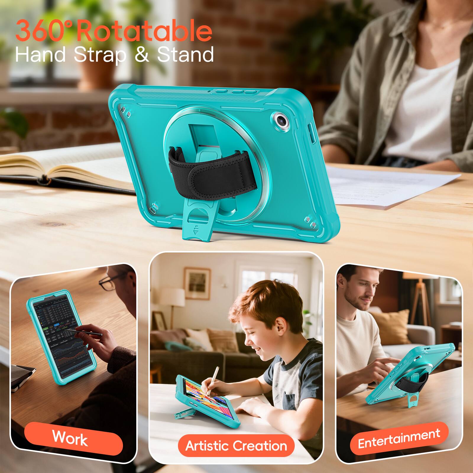 360° Rotatable Hand Strap & Stand

A Work Artistic Creation Entertainment