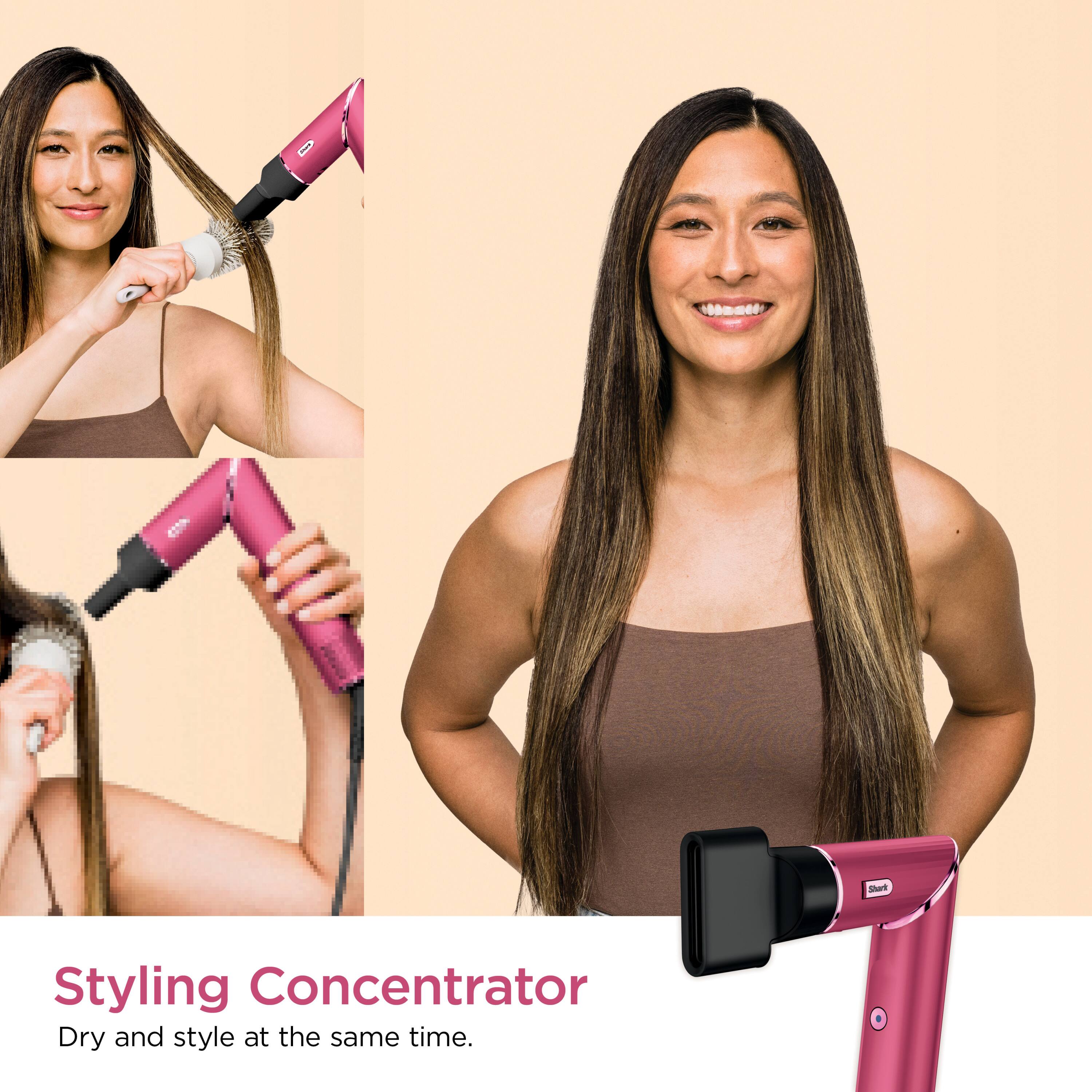 Styling Concentrator  
Dry and style at the same time.