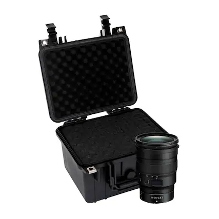 Front. Nikon - Nikon NIKKOR Z 24-70mm f/2.8 S Lens for Z Series Mirrorless Cameras with Case.