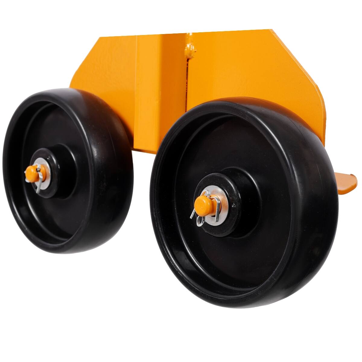 Alt View 3. Ropilly - Ropilly Drywall Dolly Cart with Wheels Steel Panel Service Cart 220 lb Load Capacity Yellow - Yellow.